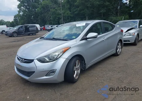 2013 Hyundai Elantra Gls/Limited from USA, damaged, VIN 5NPDH4AE9DH293322